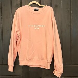 Kittenish merch sweatshirt